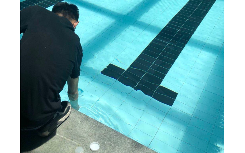 上海游泳池水質檢測現場