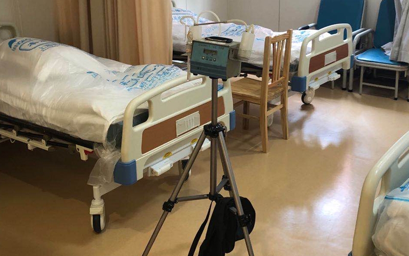 養老院空氣檢測現場