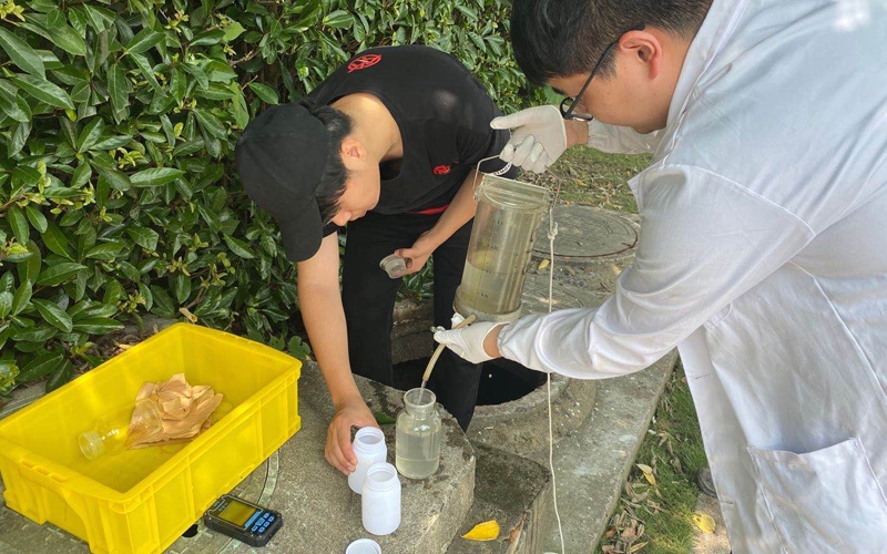 上海環保污水檢測現場